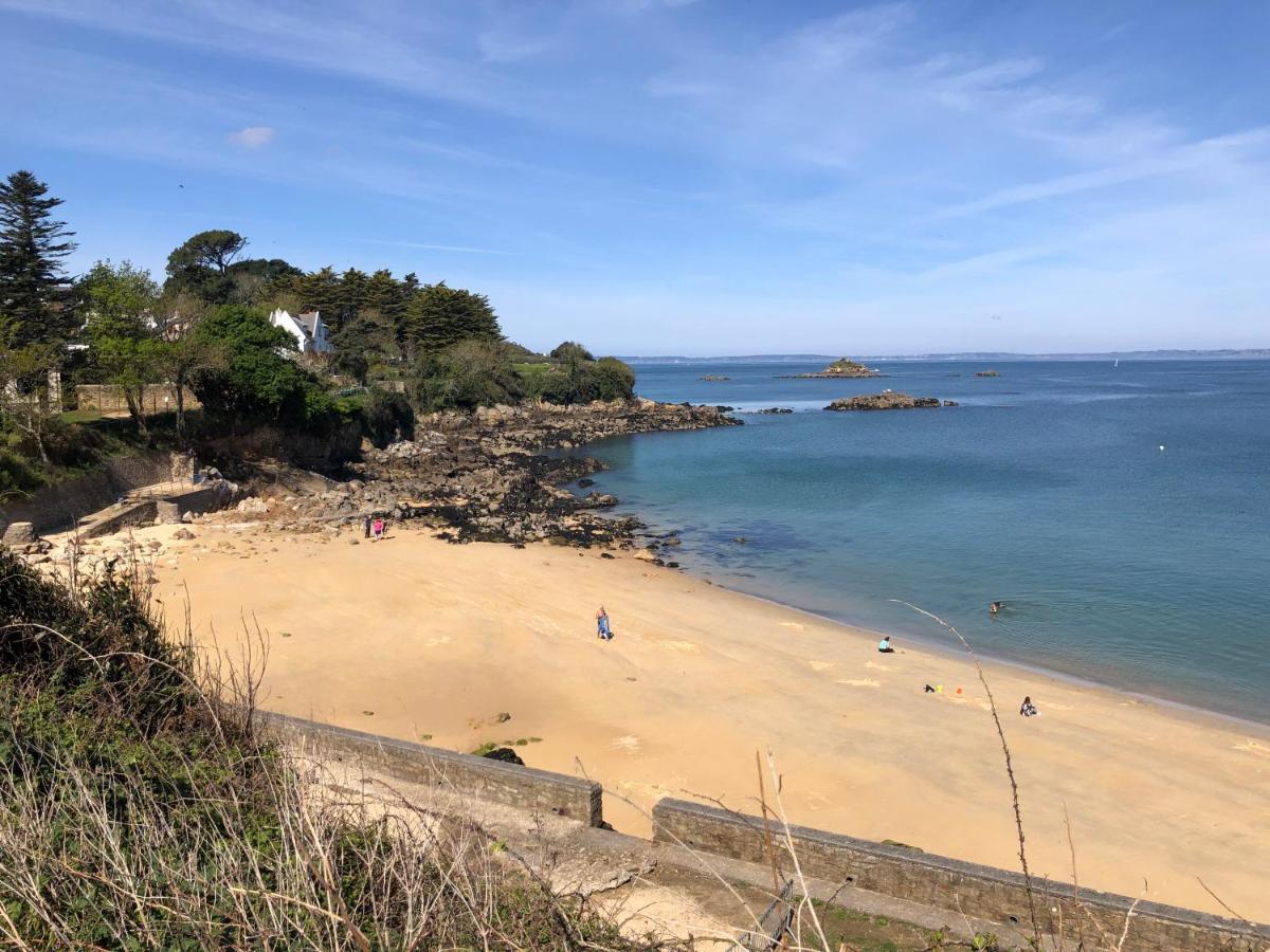 Tres Bel Appartement Vue Mer Avec Piscine Douarnenez Exterior foto